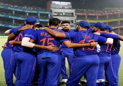 कटक में टीम इंडिया का जोरदार स्वागत