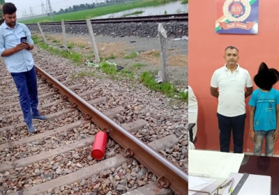 Conspiracy to overturn two trains in UP