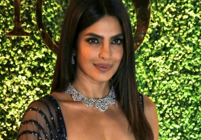 Priyanka Chopra Durga Puja