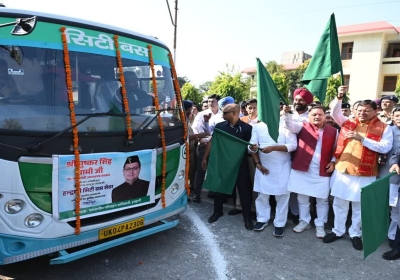 CM Dhami Flagged Off