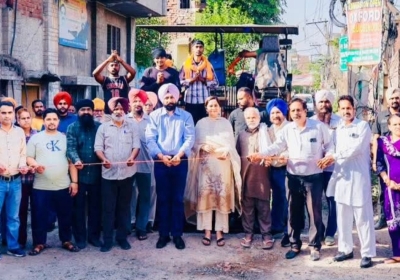 Karamjit Singh Rintu has rapidly initiated the work of constructing