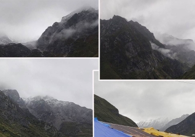 Snowfall in Uttarakhand
