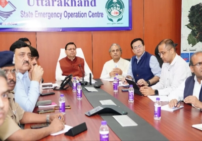 CM Dhami Disaster Meeting
