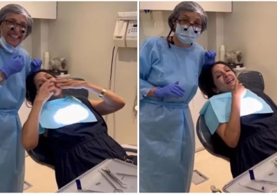 Neena Gupta Dental Treatment Video