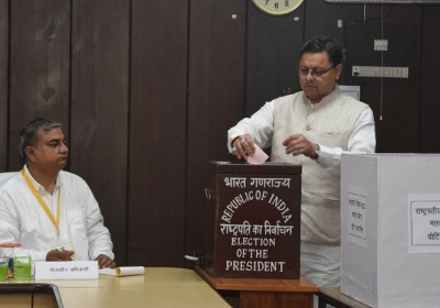 भारत के 15वें राष्‍ट्रपति के लिए उत्तराखंड में मतदान जारी