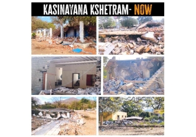 Kashinayana Temple Demolition