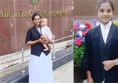 tribal girl became the first civil judge 