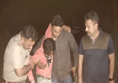 सहारनपुर में कारोबारी के घर चोरी करने वाला नेपाली बदमाश मुठभेड़ के बाद गिरफ्तार