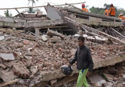 Earthquake in Indonesia