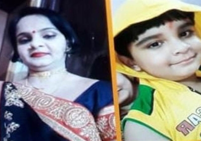 अलीगढ़ में सराफा काराेबारी की पत्नी व आठ साल के बेटे की हत्या