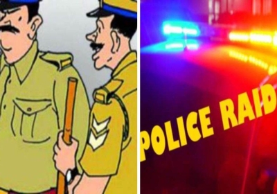 Police Raid Meerut Hotel