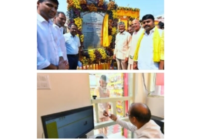Chief Minister Inaugurates Anna Canteen in Dharnikota