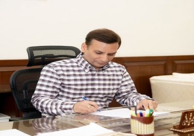 Dr. Ravi Bhagat took Charge as Principal Secretary