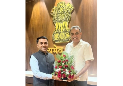 Tandon met Goa CM