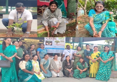 Plants Planted on World Water Day