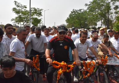 Sports Minister Gaurav Gautam