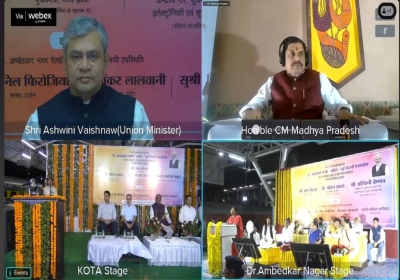 Flagged off Dr. Ambedkar Nagar-Kota-New Delhi Express