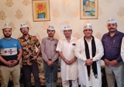 अनिल पंगोत्रा ने थामा आम आदमी पार्टी का दामन