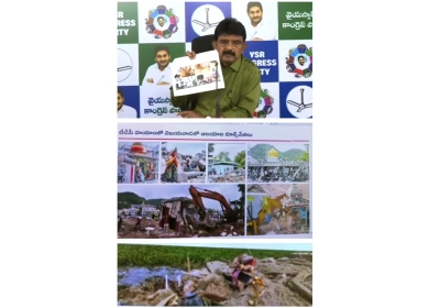 Coalition spreading lies on Tirupati Laddoo issue