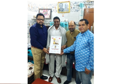 Life Time Achievement Award to Ramlila Committee President