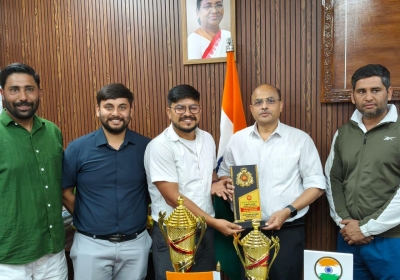 The Engineering Department won the Cricket Trophy 2026