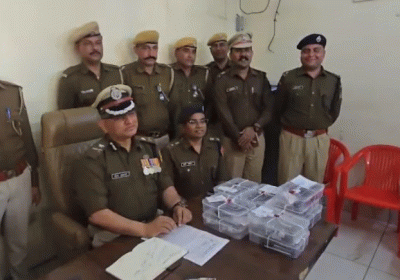 Hanumangarh: Huge cache of weapons recovered