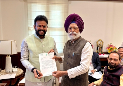 Lok Sabha MP Dr. Amar Singh met Union Aviation Minister