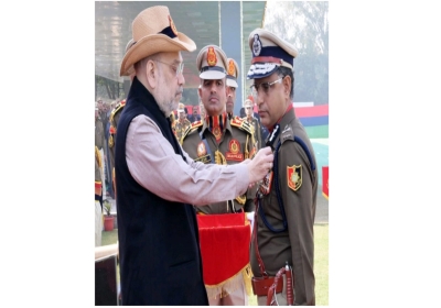 UT Police DGP Dr Sagar Preet Hooda was Awarded the President's Medal
