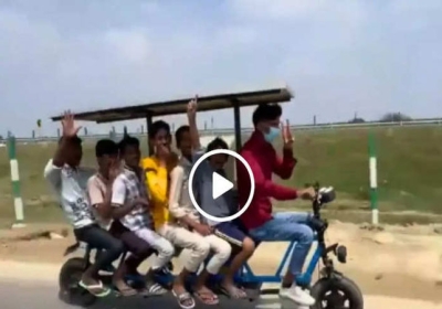 7 Seater Jugaad Bike Ka Video