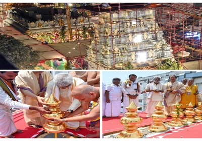 Reconstruction of Chennai Srivari Temple