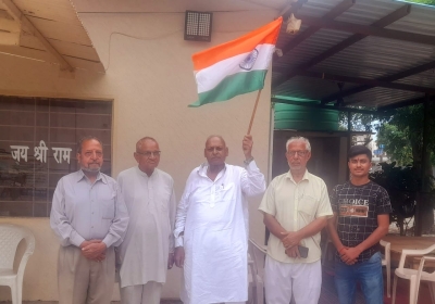 Flag Hoisting: सनातन धर्म मंदिर सभा सेक्टर 79 मोहाली मंदिर के प्रांगण में ध्वजारोहण 