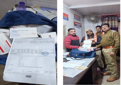 Home Guard returned a bag full of Medicines worth thousands of Rupees