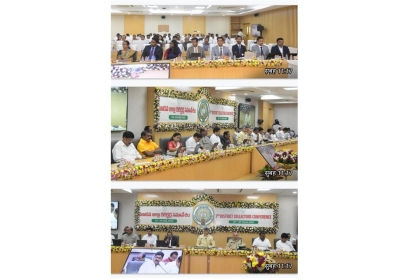 Chandrababu said meeting of district collectors in state secretariat