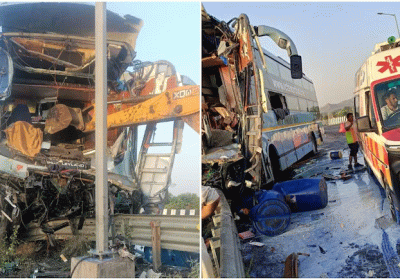 Horrific Road Accident on Delhi-Mumbai Expressway