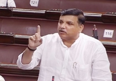 AAP MP Sanjay Singh Suspended From Monsoon Session