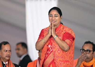 Rajiv Aneja arrives to meet Delhi Chief Minister Rekha Gupta