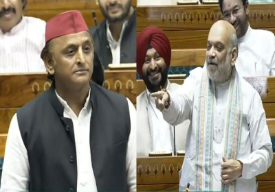 Akhilesh Yadav Vs Amit Shah On BJP New President In Lok Sabha Video