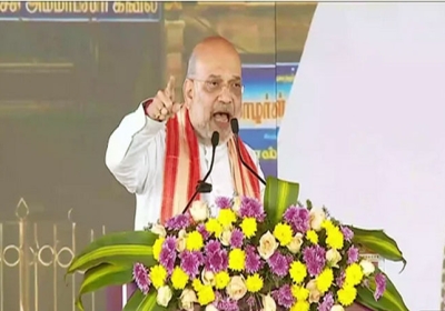 Amit Shah on Rahul Gandhi in Puducherry Jan Sabha Video News