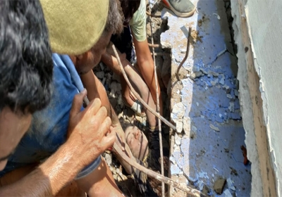 Amroha Cinema Hall Lanter Collapsed