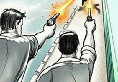 Attackers Firing on Youth in Haryana