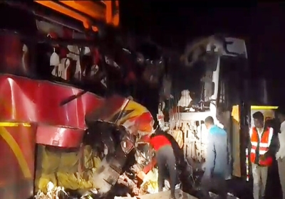  Maharashtra Two Bus Accident News Updates