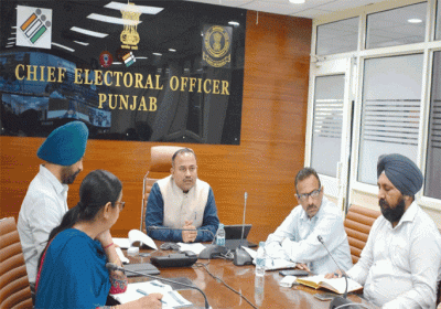 Lok Sabha Elections 2024: Meeting with officials by Chief Electoral Officer