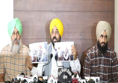  CM Bhagwant Mann PC on Ex CM Channi