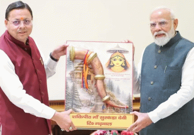 Chief Minister Dhami Meets Prime Minister Modi