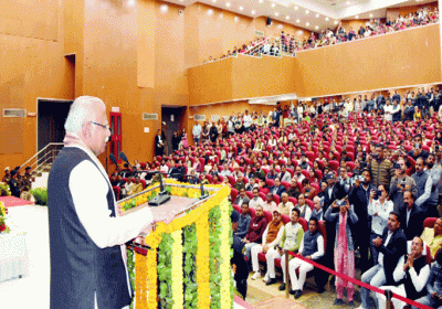 CM Manohar Lal laid the foundation stone of 5 projects worth Rs 821 crore