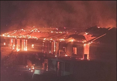 Massive fire in Champawat