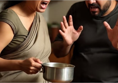 Wife Threw Boiling Tea on Husband