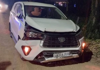 Former Uttarakhand Chief Minister Harish Rawat Accident