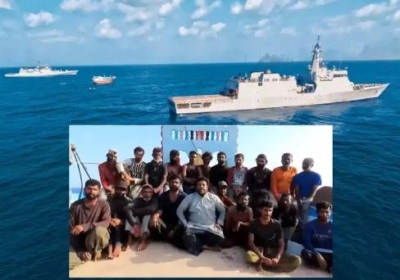 Indian Navy Rescue Pakistani Sailors