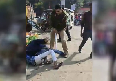 Kanpur Inspector Viral Video